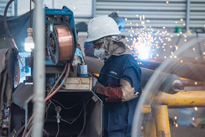 郑州网架焊接车间